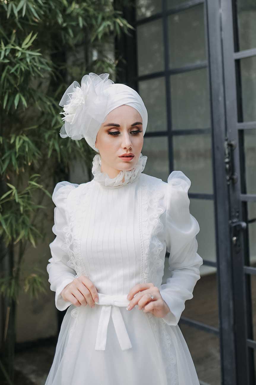 Gelinlik Baş Aksesuarı Minel Aşk