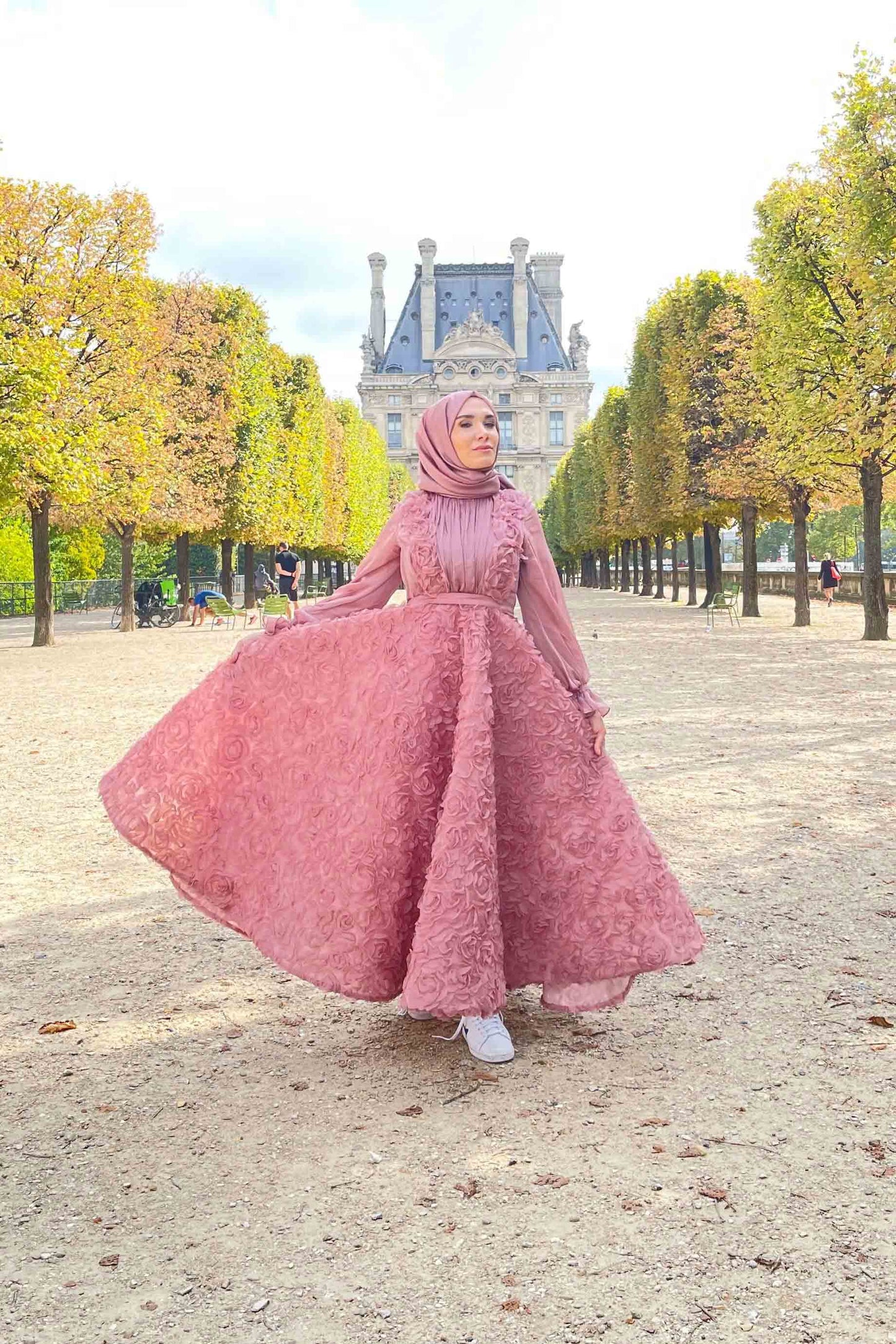 Gül Kurusu Paris Abiye Minel Aşk