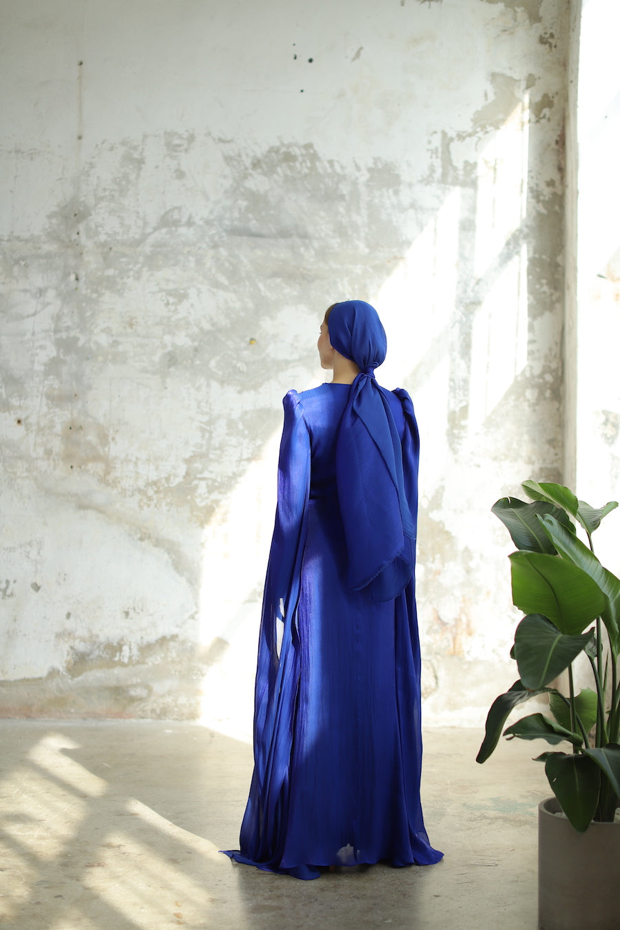 Kupferfarbenes funkelndes Abendkleid