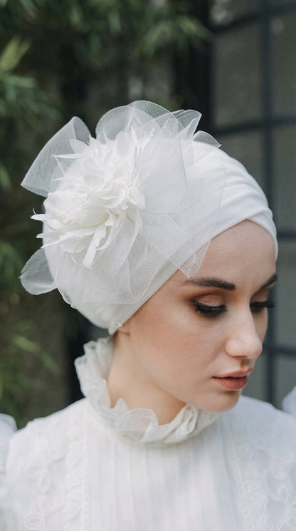 Accessoire de tête de robe de mariée