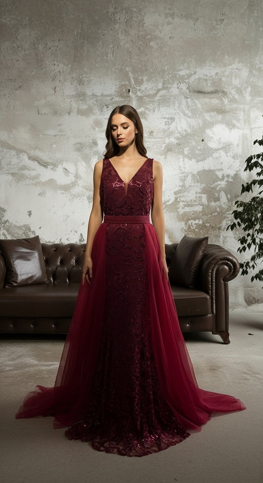 V Yaka & Pelerin Detaylı Model_36