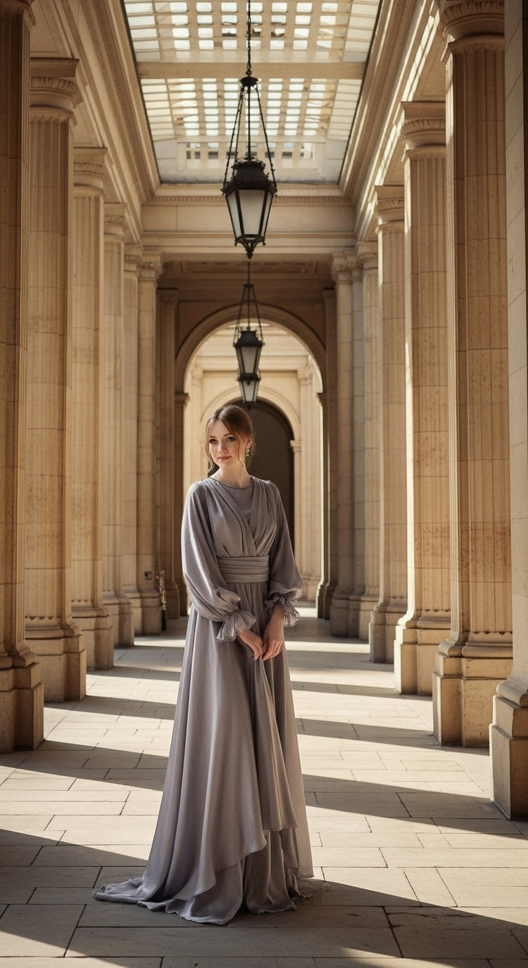 Minze Meerjungfrau Abendkleid