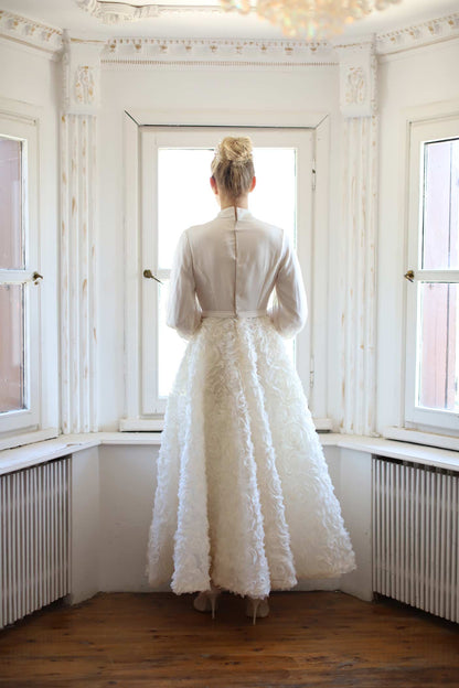 Bej Rengi Paris Abiye