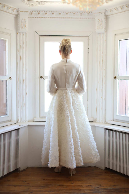 Bej Rengi Paris Abiye