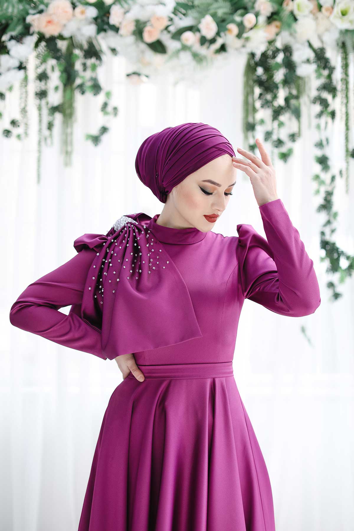 Mürdüm Fiona Tesettür Abiye Minel Aşk