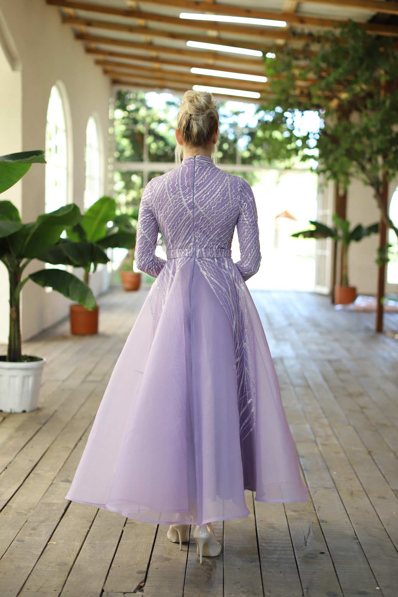 Lilac Vienna Evening Dress
