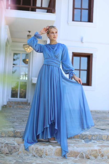 Ocean Mermaid Evening Dress