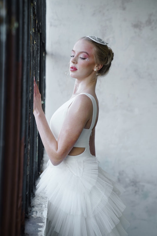 İşlemeli Nikah Şapkası